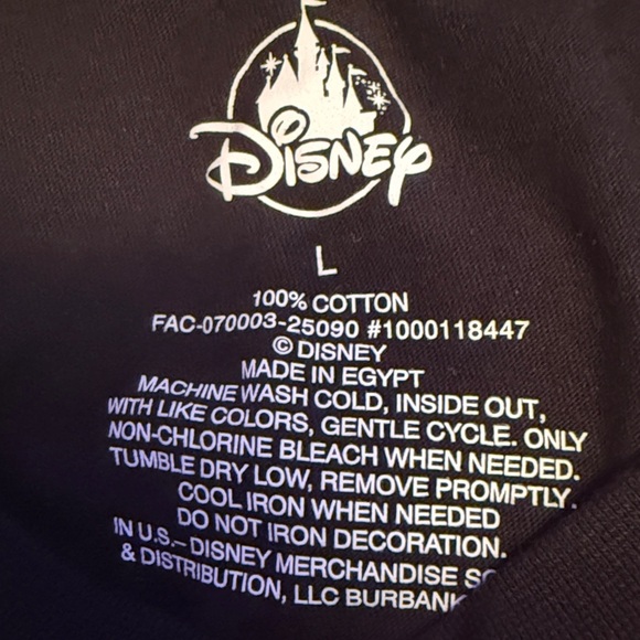 Disney Women's Bundle Tees Lot of 3 Aqua black, Cream XL & Large - Picture 6 of 6